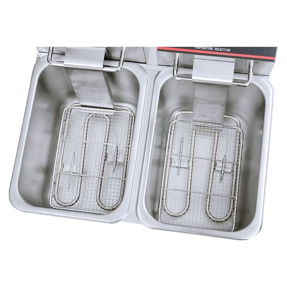 Фритюрница двойная профессиональная Rosso HEF-11L-2