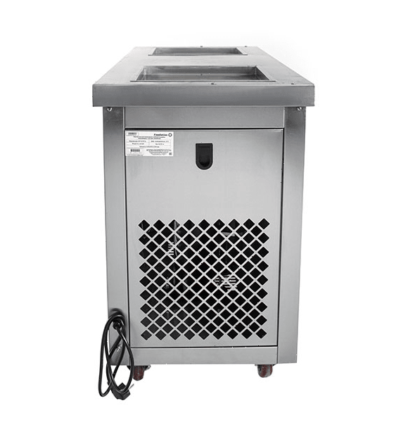 Фризер для жареного мороженого Foodatlas KCB-2F (стол для топпингов)