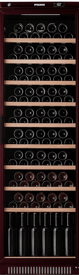 Шкаф винный Pozis ШВ-120 (вишневый)