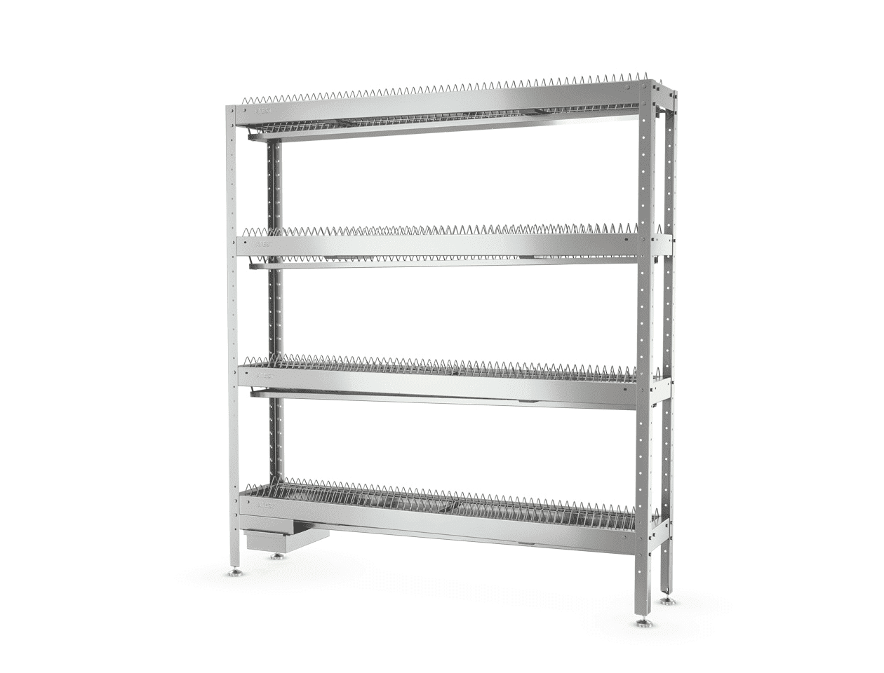 Стеллаж кухонный для тарелок Atesy СКТ-С-1500-02-Н (СКТ-1/1500)