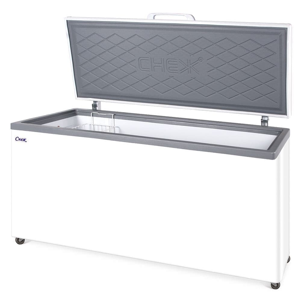 Ларь морозильный Снеж МЛК-600 нержавеющая крышка, серый