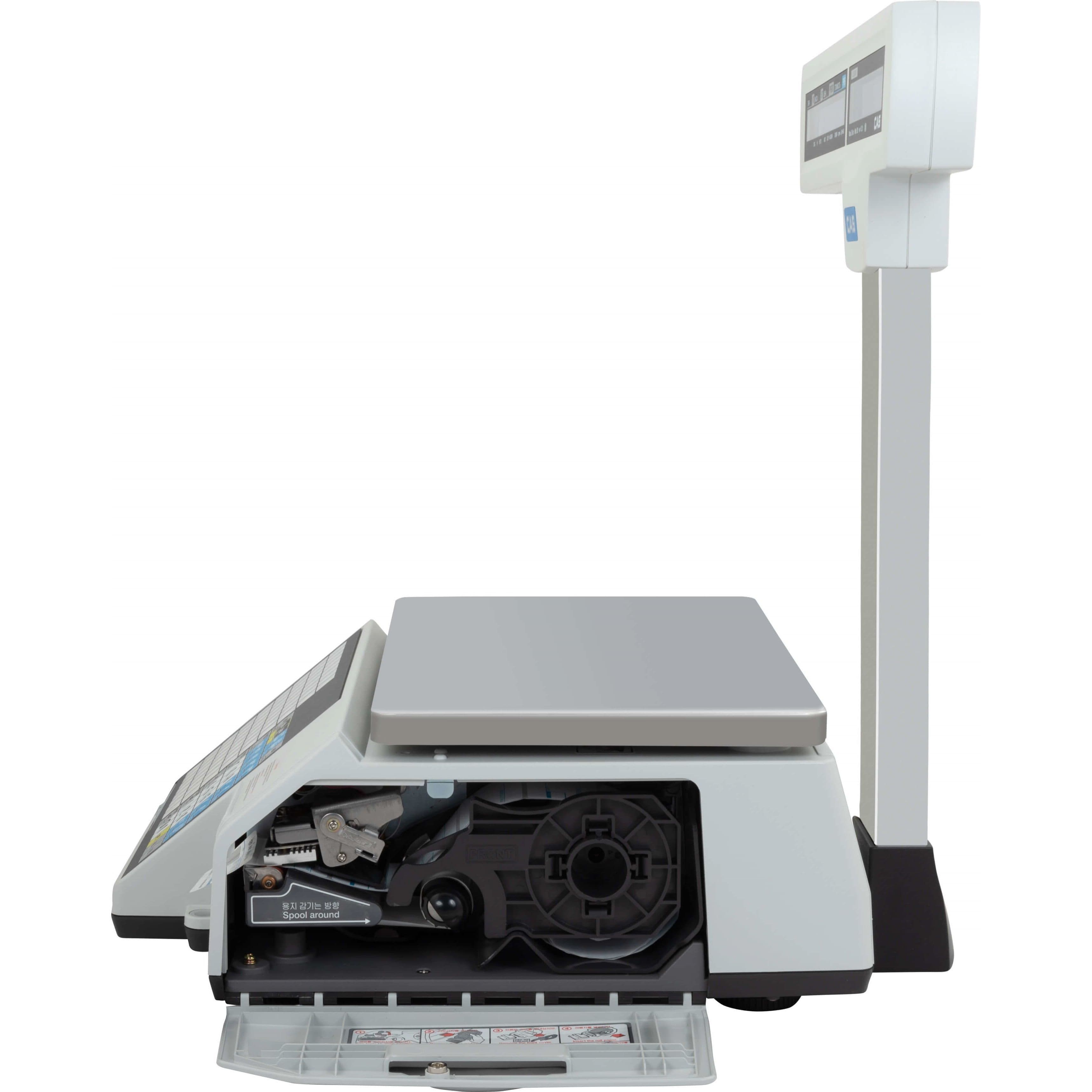 Весы торговые с печатью этикеток CAS CL5000J-06IP TCP/IP