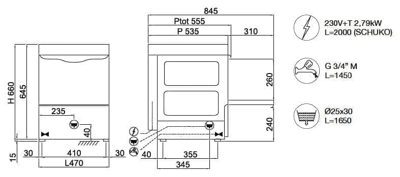 Стаканомоечная машина Compack G4026
