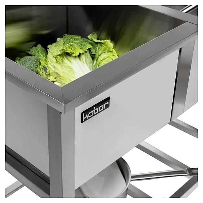 Ванна моечная Кобор ВМС/2-134/70/430