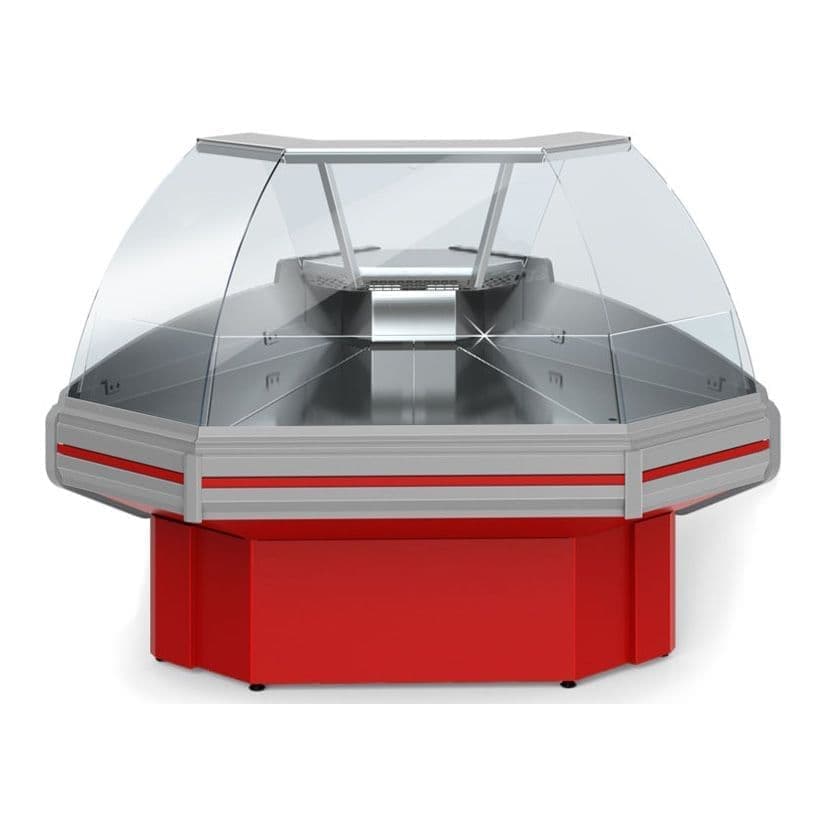 Витрина холодильная Golfstream Двина УН 90 ВС, красная