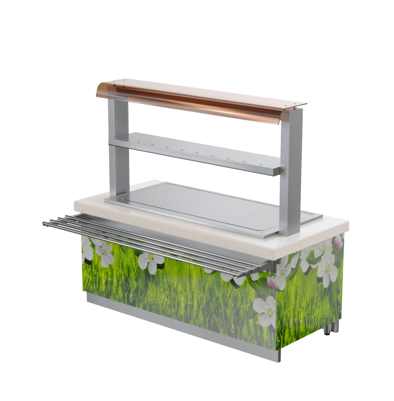 Поверхность охлаждаемая Atesy Регата ОП-1500-1840-02