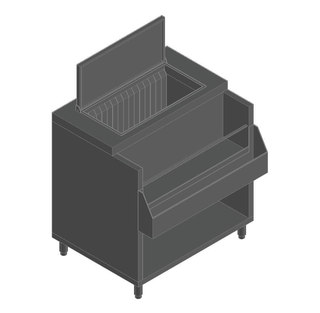 Барная станция Hicold НБМВЛ-8/6ККР