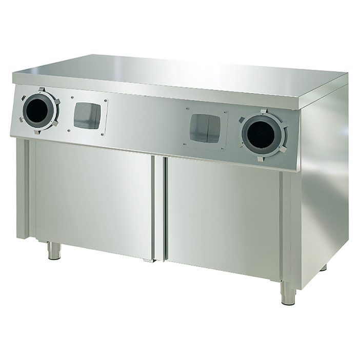 Стол-тумба с диспенсерами для стаканов Atesy СТД-2/1200-2 купе