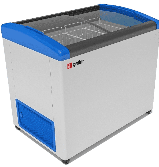 Ларь морозильный Gellar FG 375 E (FG 350 E) синий