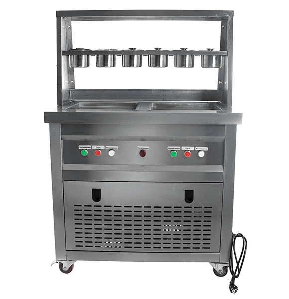 Фризер для жареного мороженого Foodatlas KCB-2F (контейнеры)