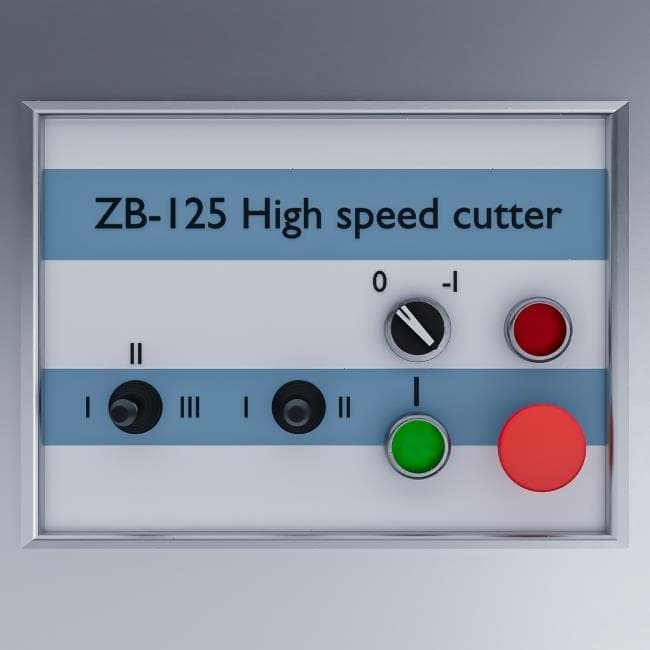 Куттер открытого типа Hualian Machinery ZB125