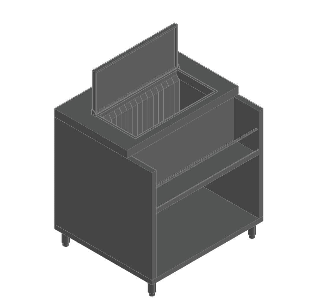 Барная станция Hicold НБМВЛ-8/7КР