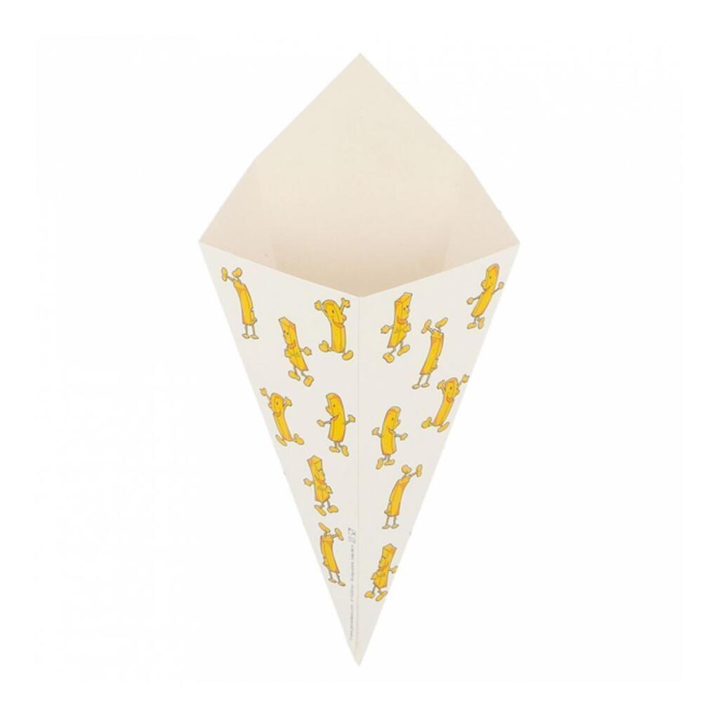 Кулек для фри/снеков CHIPS 250 г, 16х27 см, 200 шт/уп, бумага Garcia De Pou | 230.12