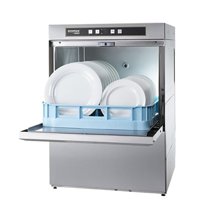 Машина посудомоечная Hobart F504-12B Ecomax c дозатором моющего средства и сливной помпой
