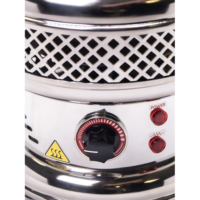 Аппарат кофе на песке Johny AK/8-5 хром