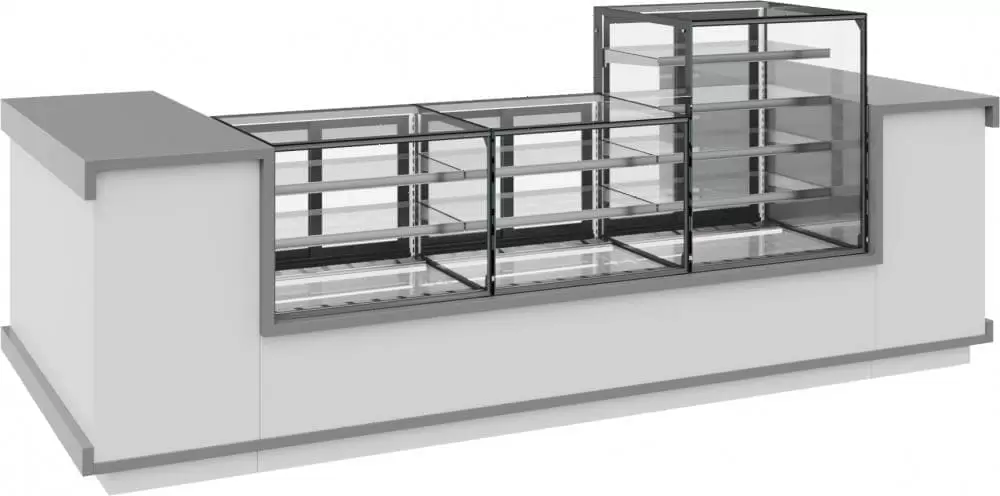 Витрина кондитерская Carboma KC71-130 VV 0,9-1 BUILT-IN