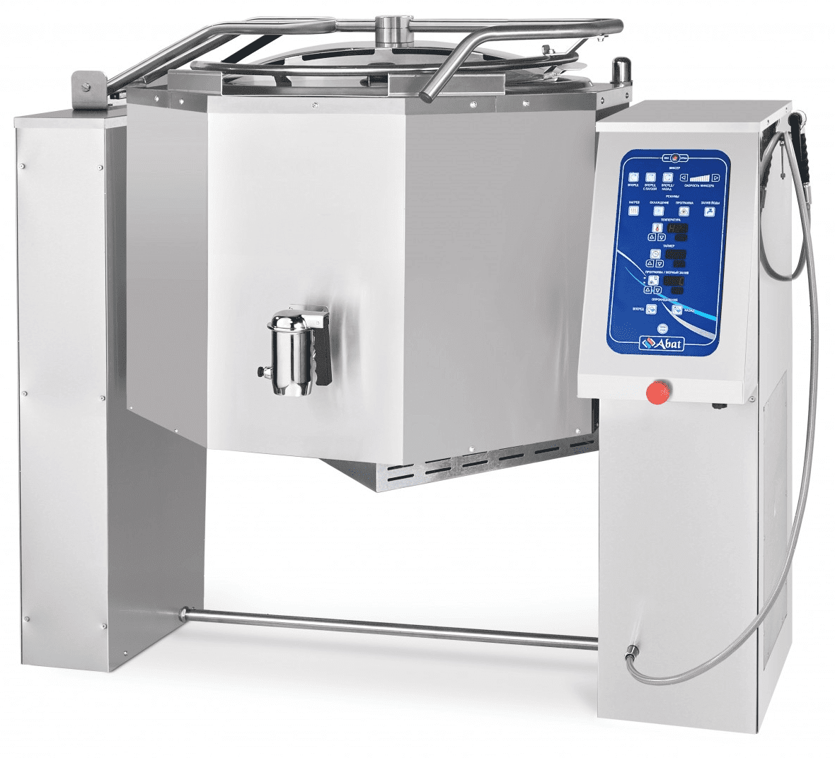 Котел пищеварочный Abat КПЭМ-200-ОМ2 со сливным краном (11000019729)