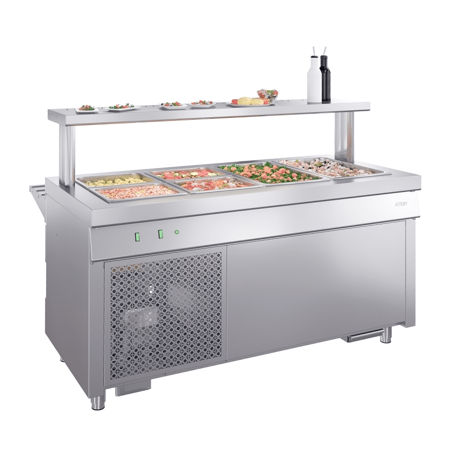Стол охлаждаемый Atesy Ривьера ОС-1500-02-О без полок