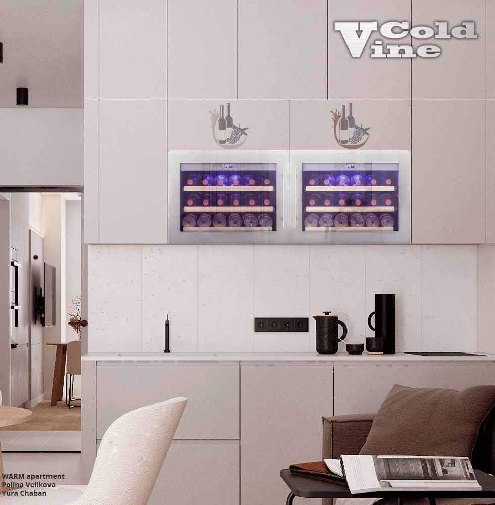 Шкаф винный Cold Vine C18-KSB1