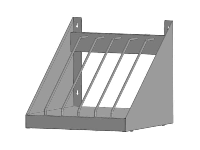 Полка настенная GPsteel ПКНД-6