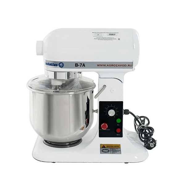 Миксер планетарный Foodatlas B-7A Eco белый