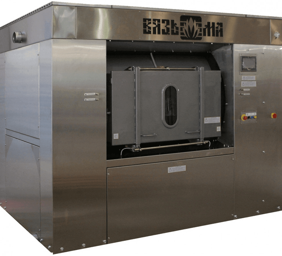 Cтирально-отжимная машина барьерного типа Вязьма ВБ-100П