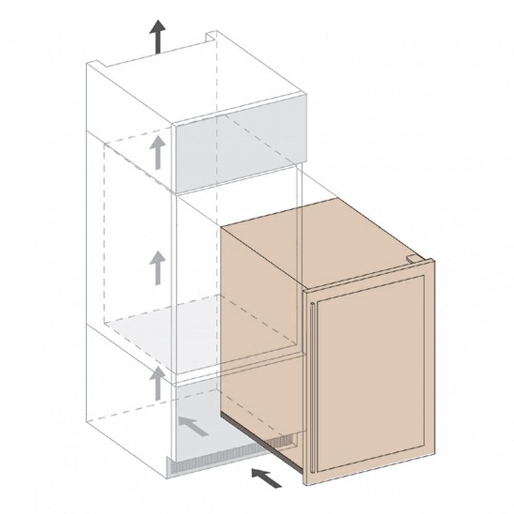Шкаф винный Dunavox DX-57.146DWK