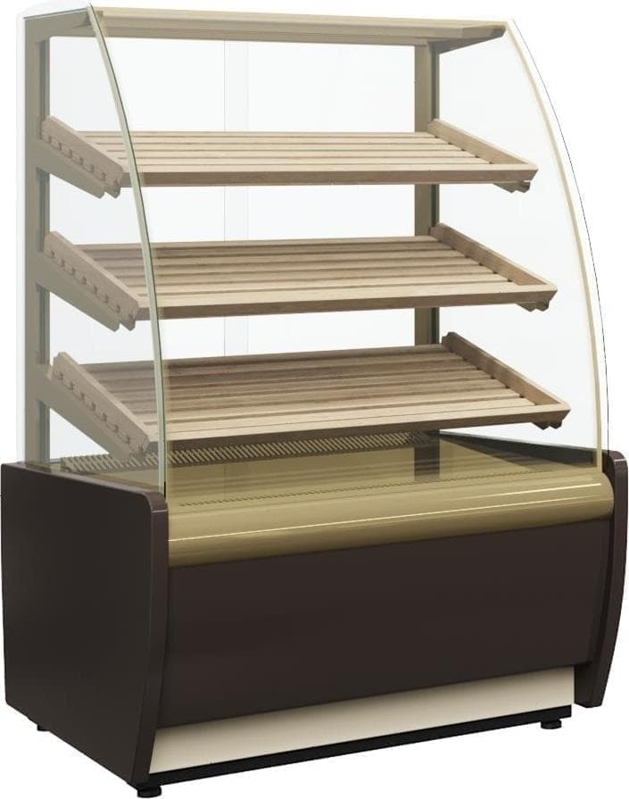 Витрина хлебная Carboma K70 N 0,9-1 Техно 9006-9005