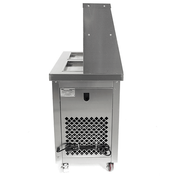 Фризер для жареного мороженого Foodatlas KCB-2F (контейнеры , световой короб, 2 компрессора)