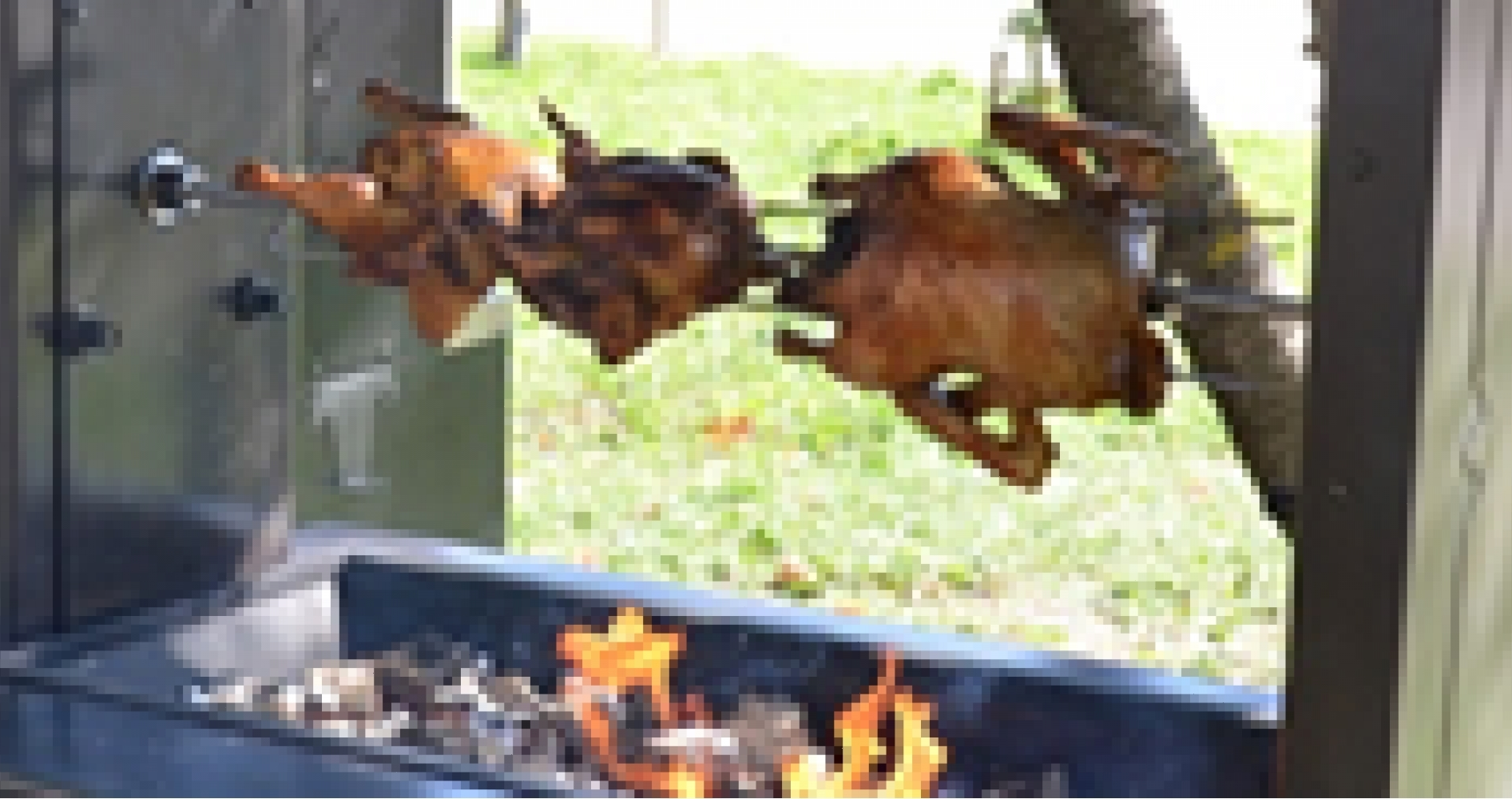 Шампур (спица) для жарки дичи/курицы для мангала Grill Master УММ (30020)