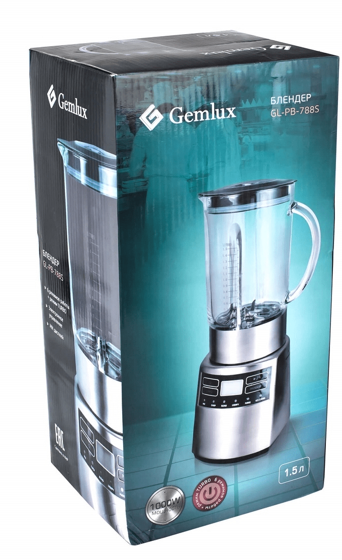 Блендер барный Gemlux GL-PB-788S