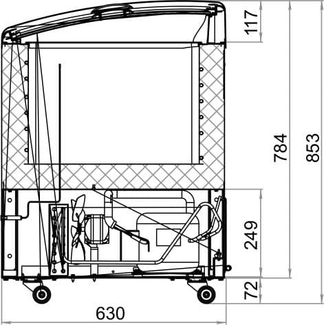 Ларь морозильный Polair DF120SC-S