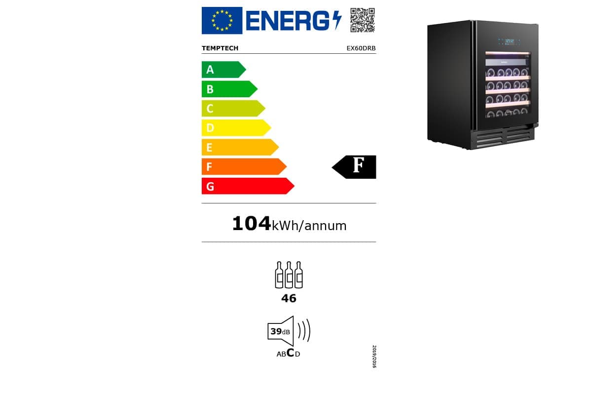 Шкаф винный Temptech EX60DRB