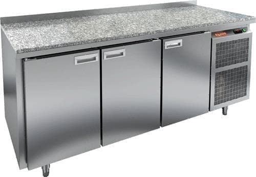 Стол холодильный Hicold GN 111/TN камень