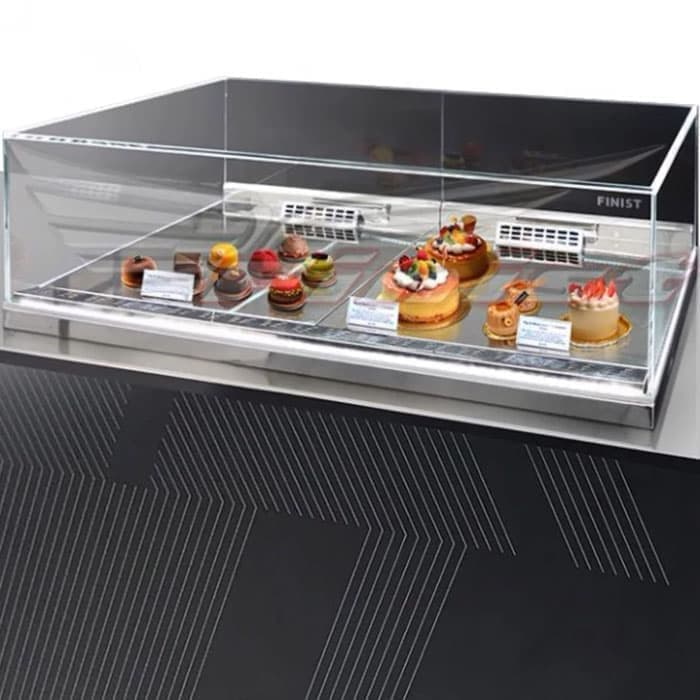 Витрина холодильная встраиваемая Finist Glassier SLIDE DUO GSD-13/65/3
