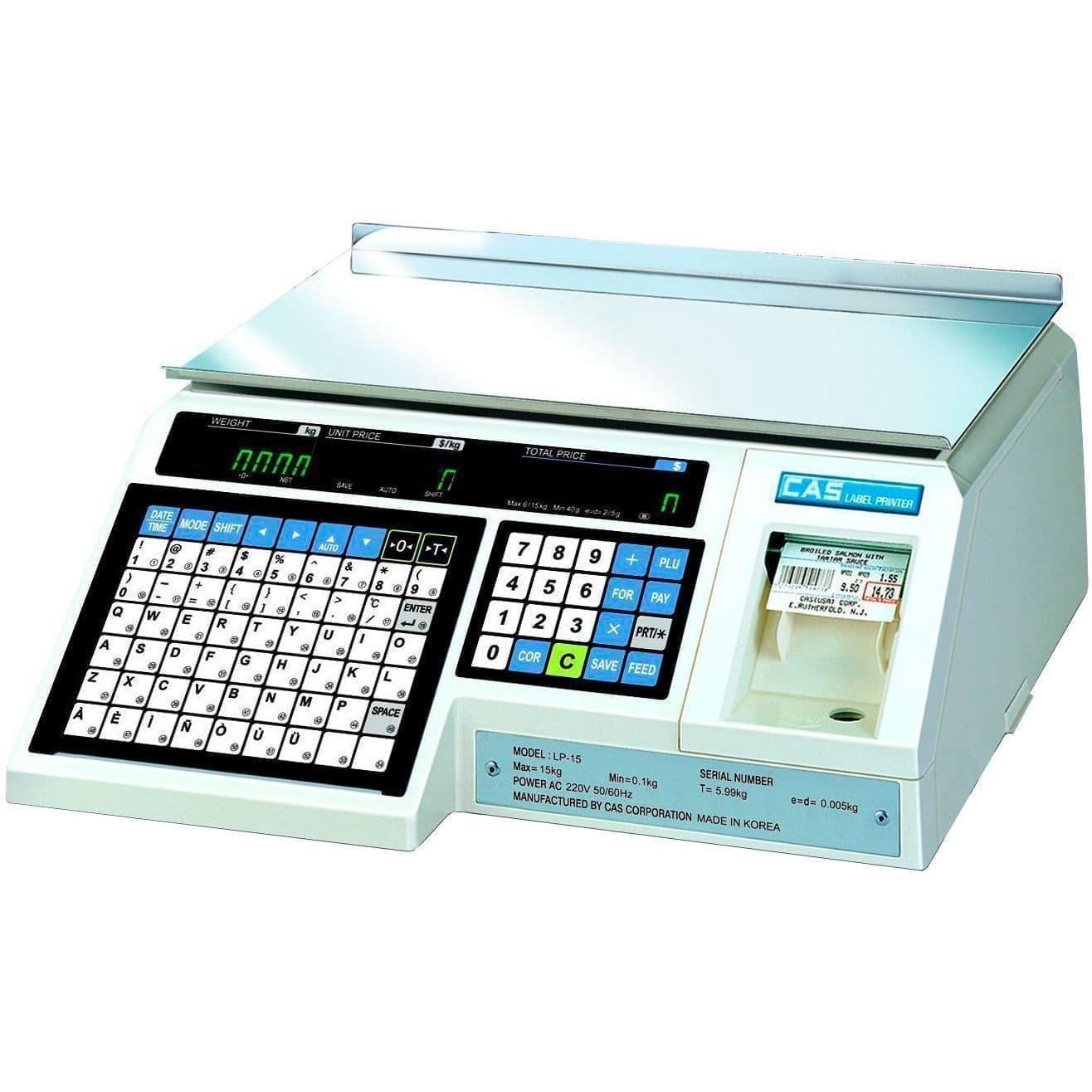 Весы торговые CAS LP-30