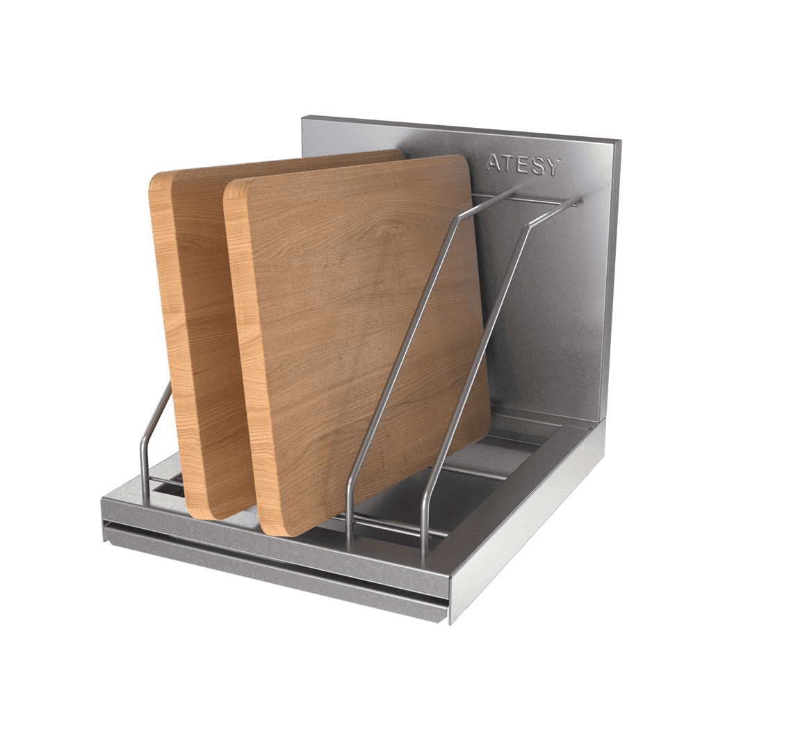 Полка кухонная для досок Atesy ПКД-С-300.350-4-02-В (ПКД-300)