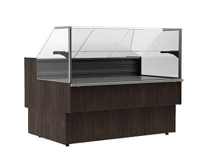 Тепловая витрина Carboma GC110 SH 1,25-1 (ВТ-1,25) 1005