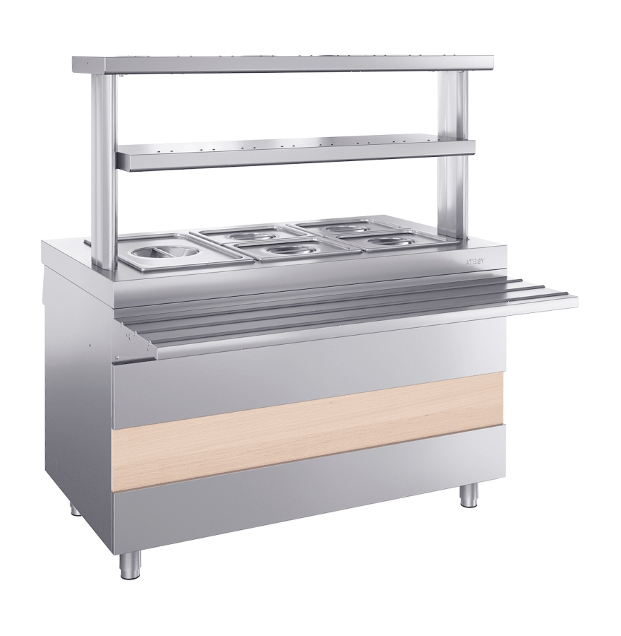 Мармит для вторых блюд Atesy Ривьера М2-1200-02-СО без полок