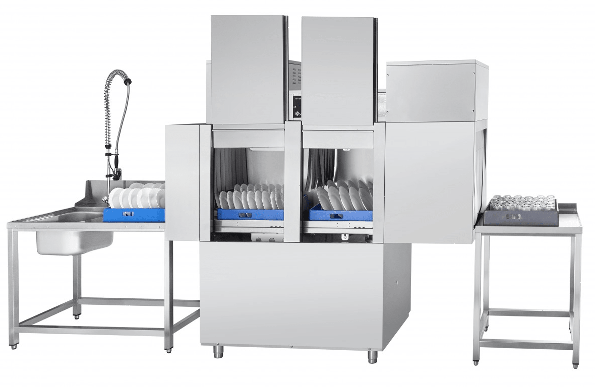 Тоннельная посудомоечная машина Abat МПТ-2000 правая (71000009797)