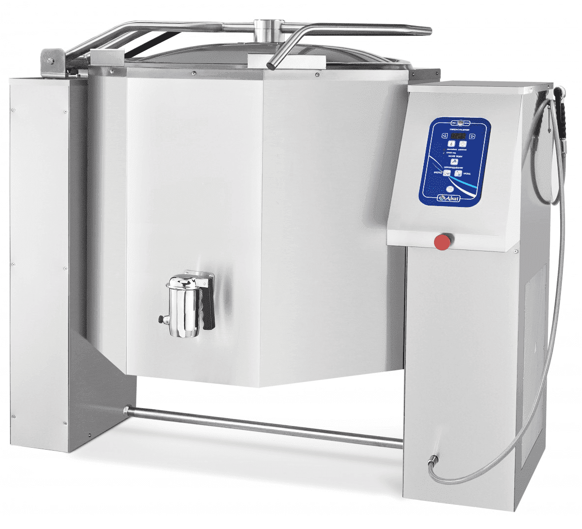 Котел пищеварочный Abat КПЭМ-250-О со сливным краном (11000006515)