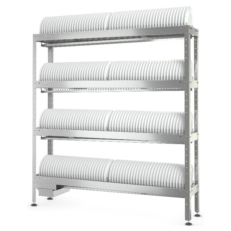 Стеллаж кухонный для тарелок Atesy СКТ-С-1500-02-Н (СКТ-1/1500)