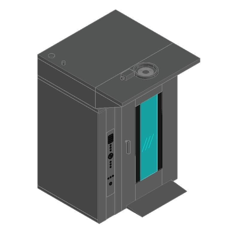 Ротационный пекарский шкаф Abat РПШ-16-2/1М (ТШГ-16-2/1 в комплекте) (21000802453)