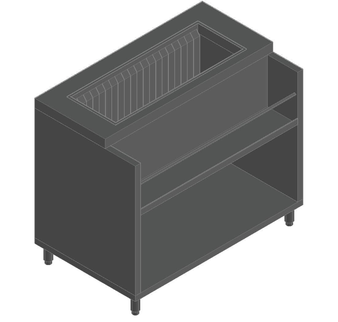 Барная станция Hicold НБМВЛ-10/6