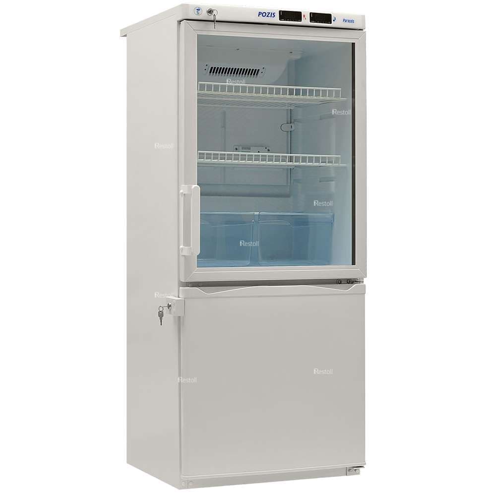 Шкаф комбинированный лабораторный Pozis ХЛ-250 (тонир. стекло)