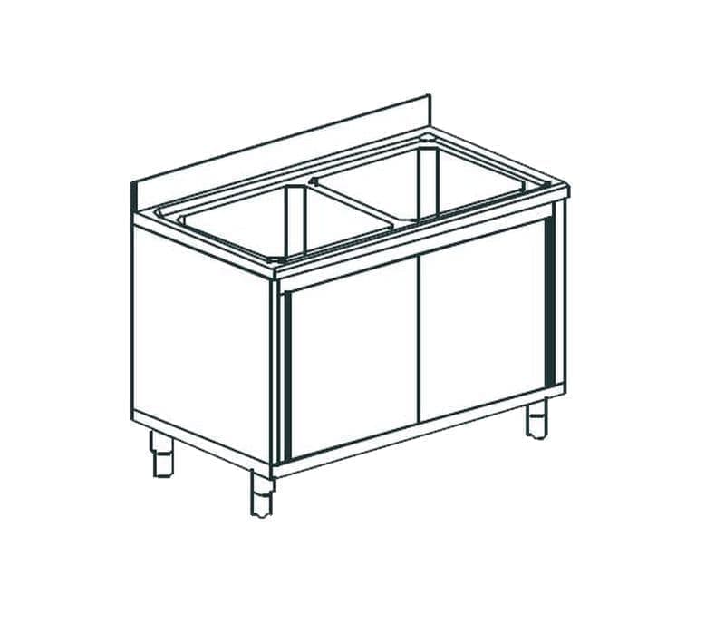 Ванна котломоечная Apach Chef Line L2P187-85SD