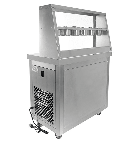 Фризер для жареного мороженого Foodatlas KCB-2Y (контейнеры, 2 компрессора)