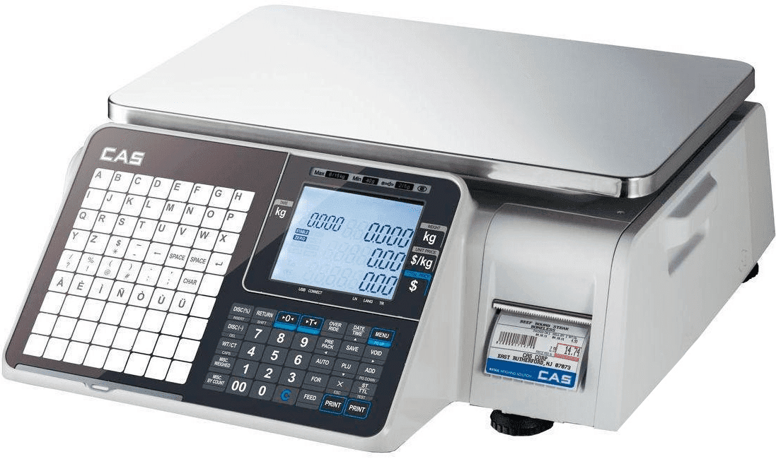 Весы торговые CAS CL3000J-6B TCP-IP