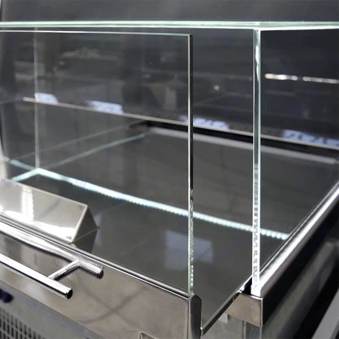 Витрина холодильная встраиваемая Finist Glassier SLIDE DUO GSD-13/65/3