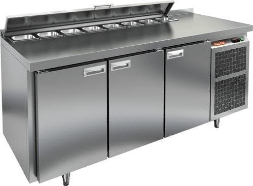 Стол холодильный (саладетта) Hicold SL2-111GN (1/6) с крышкой
